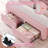 Velvet Upholstered Storage Bed With LED Lights, Storage Platform Bed With 2 Drawer & Charging Station-12461070-12362181