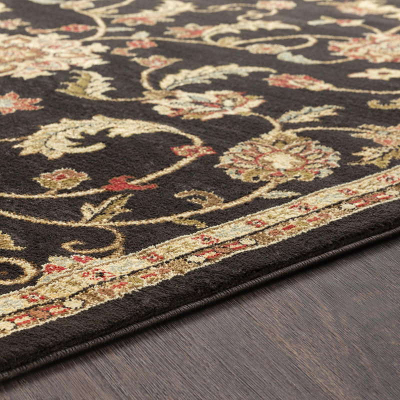 Feagin Floral Indoor Rug, Rectangle 9' x 13'