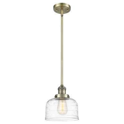 Luminaire suspendu en forme de dôme à 1 lumière Celaya