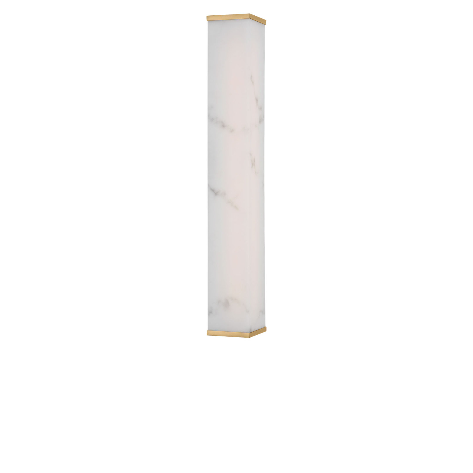 Whitley Vanity Light, Burnished Brass, 24"H x 5" W x 3.1" D