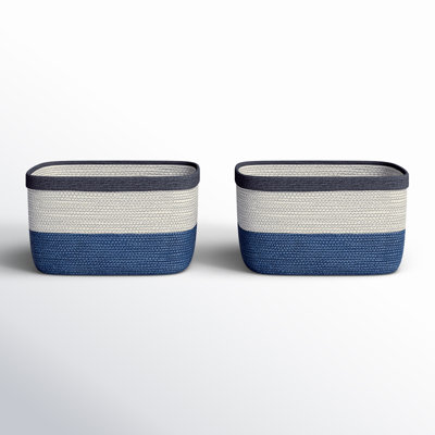 Jumelle 2 Piece Fabric Basket Set