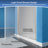 36-37.9 in. W x 72 in. H Pivot Swing Frameless Shower Door with Clear SGCC Tempered Glass-117010747