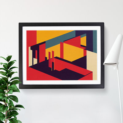 Abstract Bauhaus Art Vol.1 - Single Picture Frame Painting