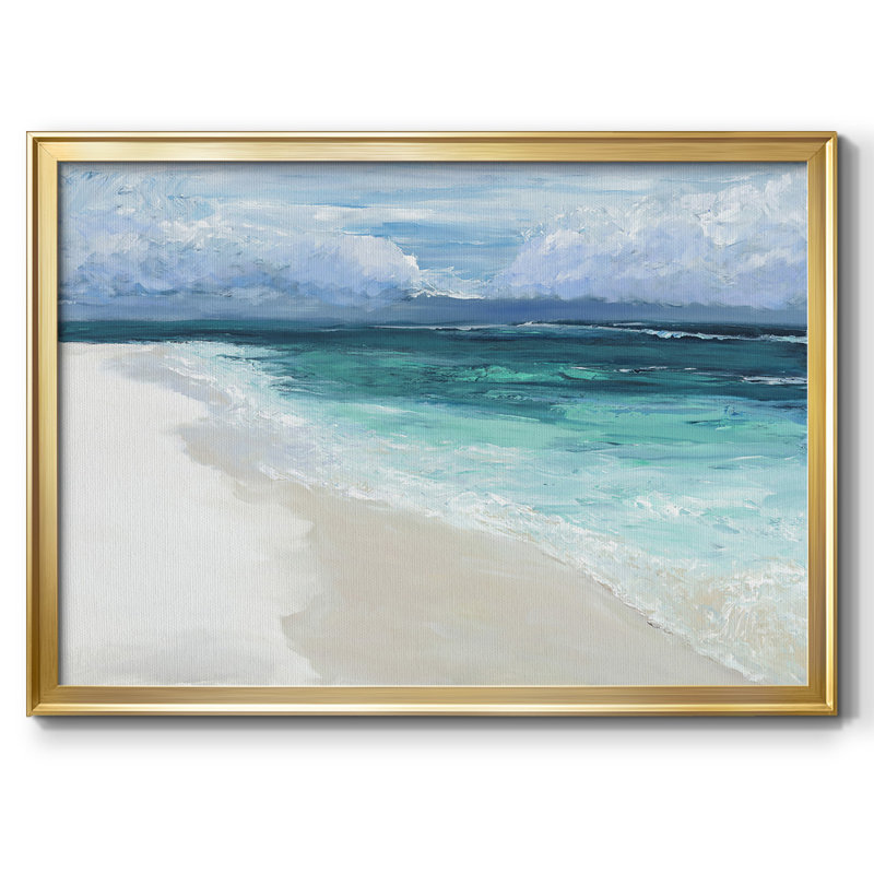 Bahama Storm, reproduction d'art sur toile, Or, H 30 po x l 44 po x P 1,5 po