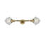 Éclairage pour meuble-lavabo 2 lumières rétro Lavalle-39459237-39459245-39459240