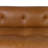 Capa Genuine Leather Corner Sectional Sofa In Saddle Tan