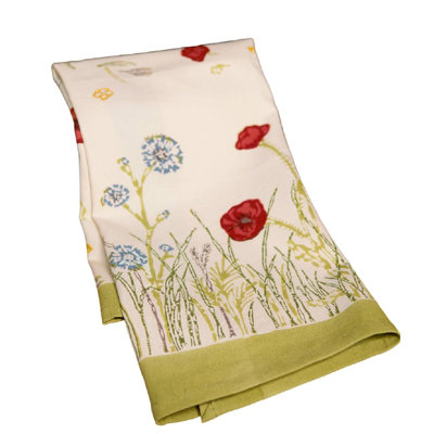 Springfields Floral Tea Towel
