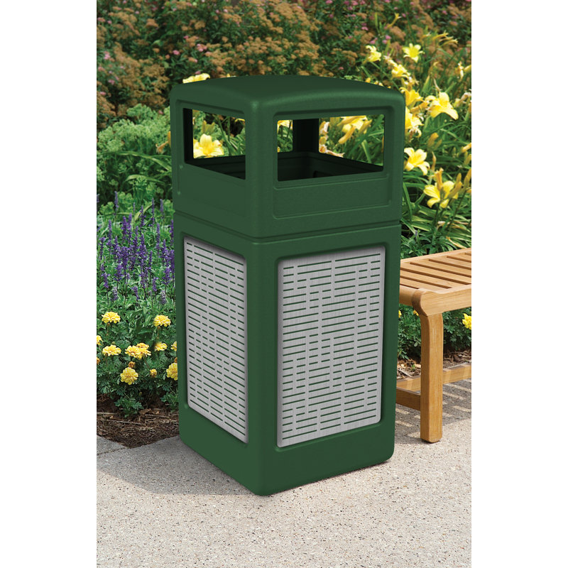 Poubelle 42 gallons precision series®, Vert forêt