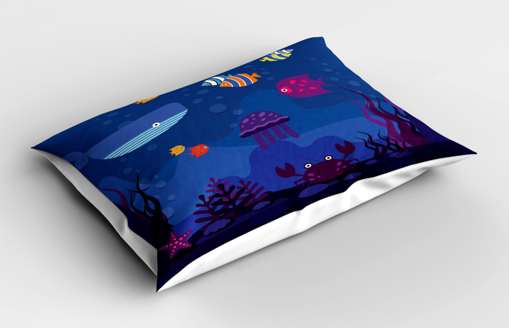 Ambesonne Fish Cartoon Sham | Wayfair