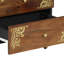 50cm W Solid Wood Bedside Table