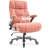 Saterfiel 600lbs Big and Tall Fabric Office Chair Executive Ergonomic Desk Chair with adjustable Flip Up Arms-1015800905