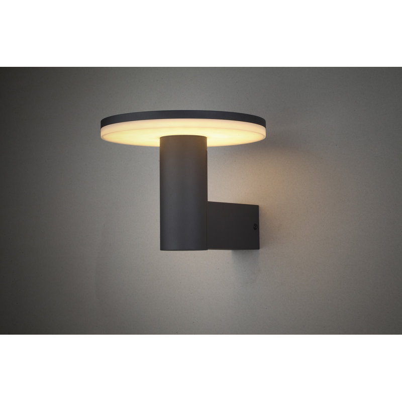 Astun Plug-in Integrated LED Outdoor Table Lamp, 67cm H x 14cm W x 14cm D, White