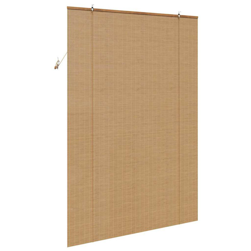 Bamboo Venetian Blind, Light Brown, 220cm L x 150cm W