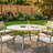 53" Patio Metal Round Dining Table-1781683963