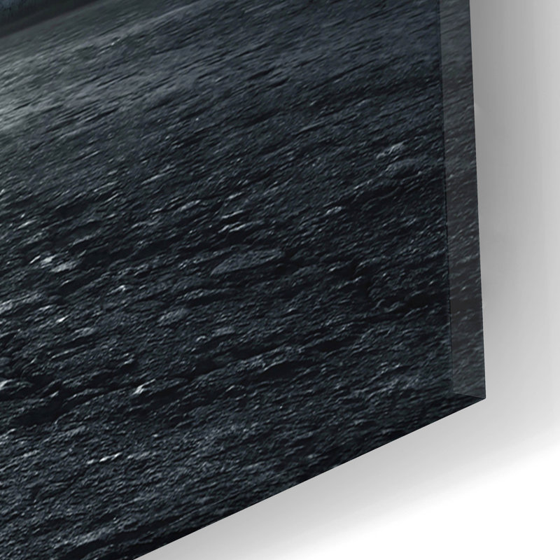 «Moon» par Photoinc Studio, art mural en verre acrylique, H 12 po x l 16 po x P 0,13 po