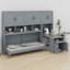 Lit escamotable mural avec placard, tiroirs et bureau Murphy-1704098906