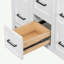 Meuble-lavabo 36 po avec lavabo intégré en résine - 4 tiroirs, 2 portes