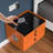 Cathriona 2 - Drawer Nightstand With Fingerprint Lock And Led Lights And Music Player-1993010469