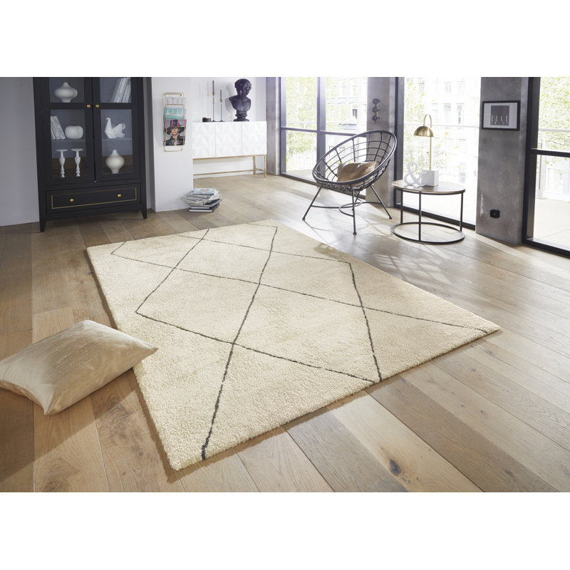 Massy Grey Rug, Rectangle 120 x 170cm