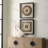 2-Piece Pine Wood Square Shadow Box