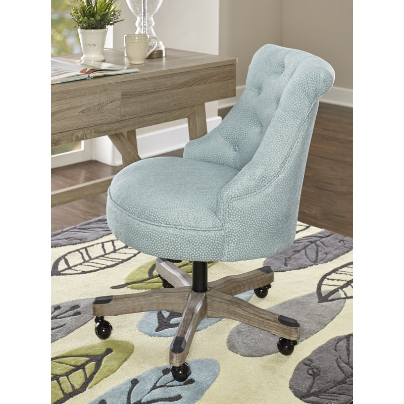 Soule Polyester Blend Task Chair, Light Blue