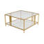 Four Leg Coffee Table with Storage-97927209