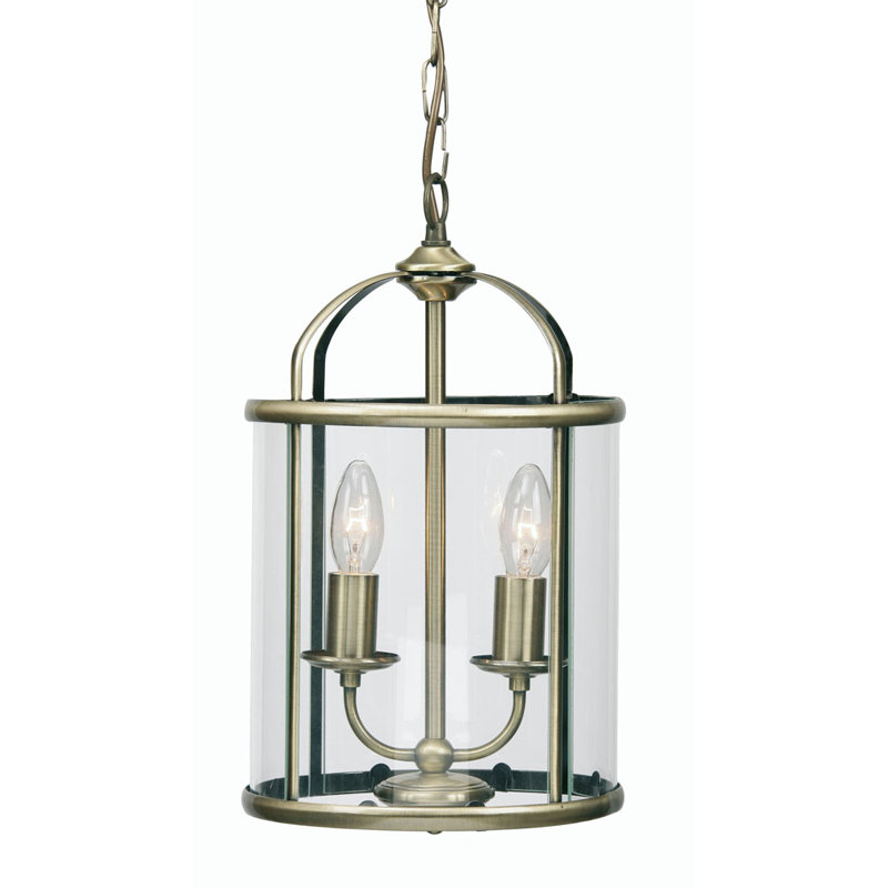 Greylock 2 - Light Lantern Pendant, Antique Brass