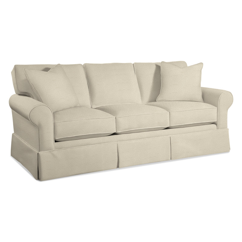 Benton Upholstered 86'' Sofa, Ivory Crypton Performance; 0886-91, Air Dream Mattress