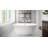 Round Double Handle Floor Mounted Freestanding Tub Filler with Diverter and Hand Shower-26114737