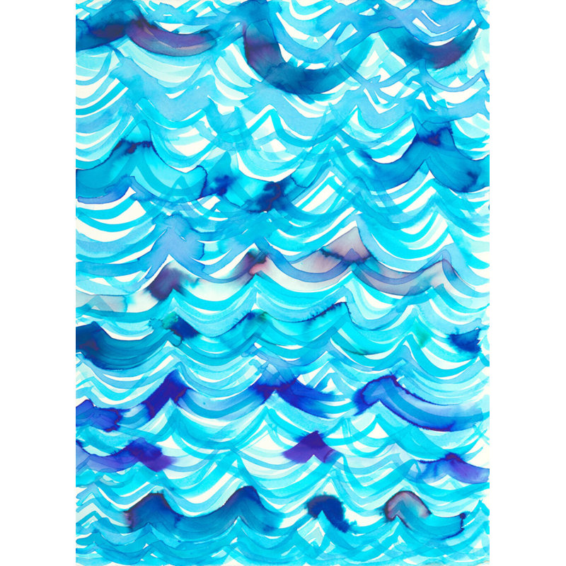 Oceans Deep Print by Hable Construction, 51'' H x 39'' W