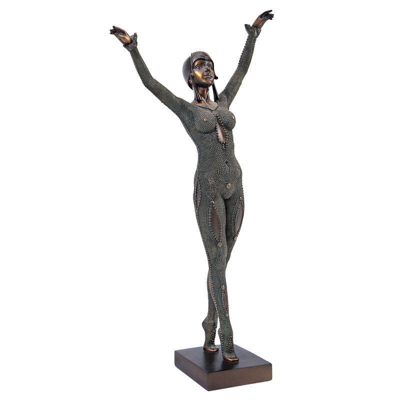 Goddess Dourga 1925 Art Deco Figurine