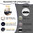 Compression Comfy Cloud 135" Wide 6-seat Modular Sofa Couch Upholstered Boneless Sectional-1164823496