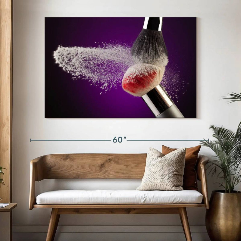 Shuttleworth Face Makeup Brushes, 34" H x 51" W