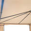 Auvent de remplacement pour abri de jardin