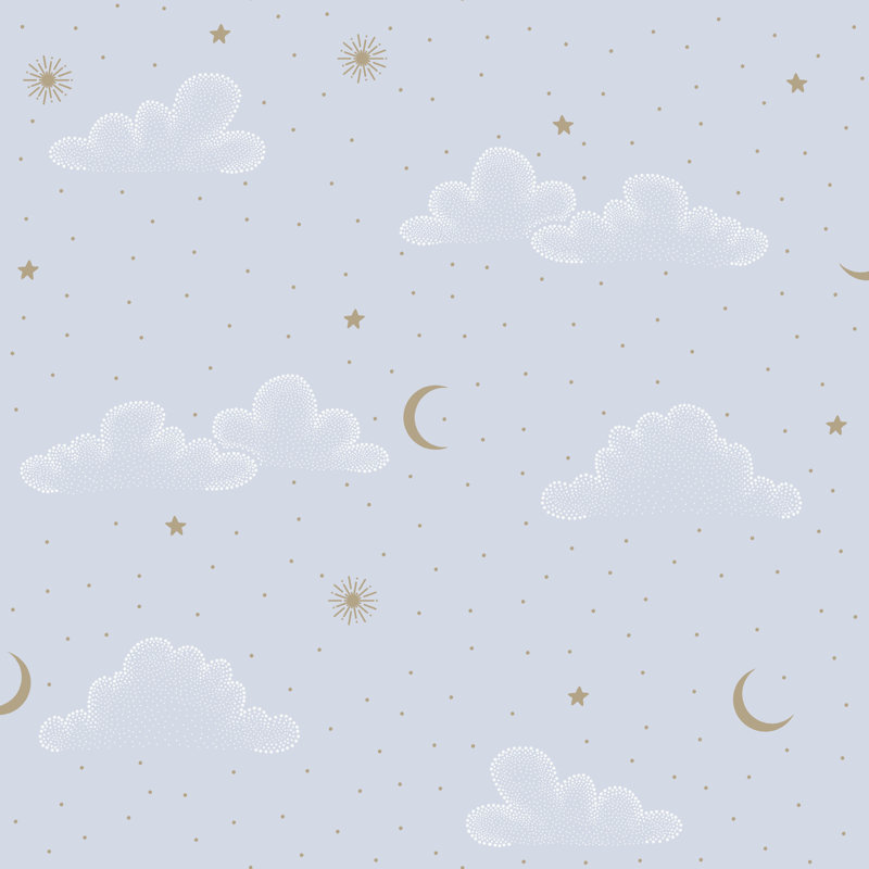 Brume au clair de lune, Bleu
