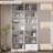 85.8'' H X 94.4'' W  Bookcase