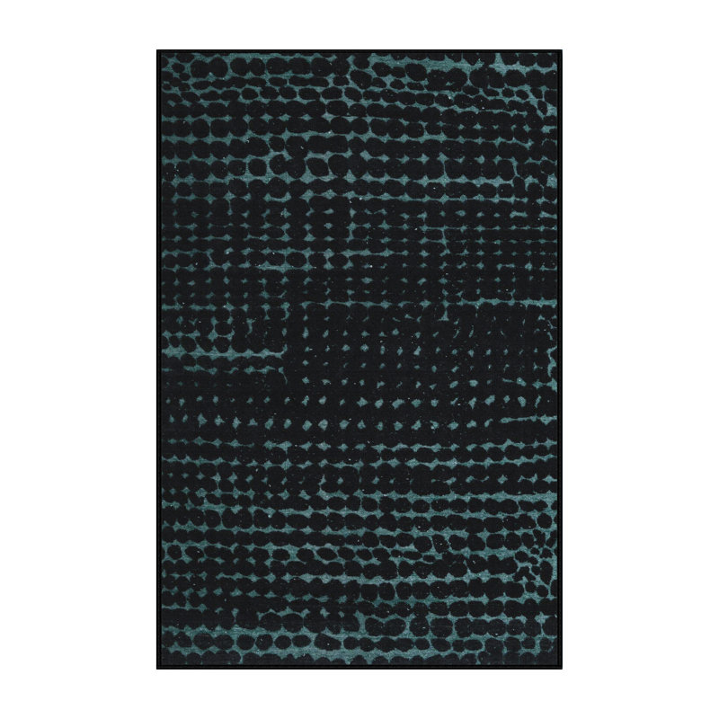 Abstract Indoor Rug, Rectangle 2' x 4'