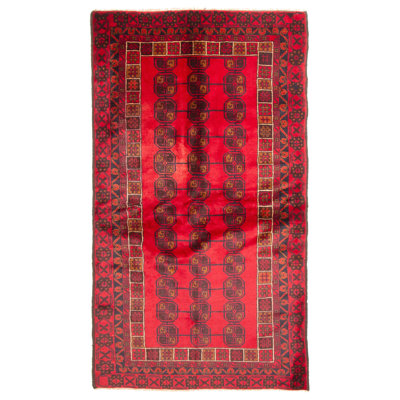 Windley Red Rug 3'8" x 6'9"