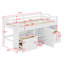 Lit mezzanine avec 4 tiroirs, sous l'armoire et les tablettes-1500992122