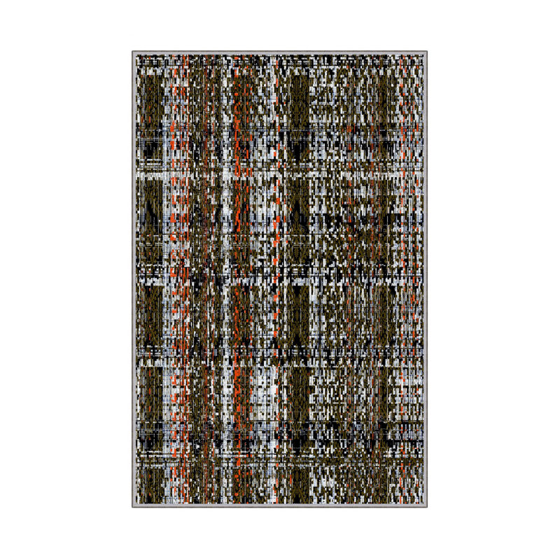 Premium Hall Carpet (3.3 x 6.6 ft), 100% Polyester, 0.4 in Pile Height | Antibacterial, Non-Slip PVC Dot Underside | Machine Washable, 3D Digital Printing | Ideal for Living Room, Bedroom, and Entryway Decor