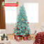 Arbre de Noël artificiel Holiday Aisle® 7 pi avec 1040 branches et 380 lumières DEL blanc chaud
