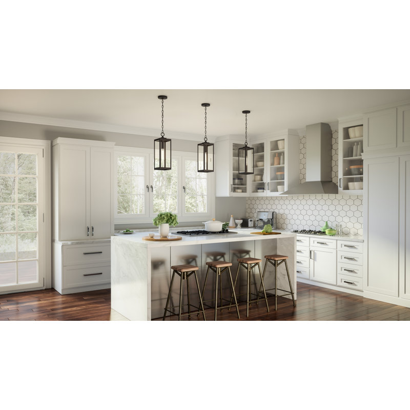 1 - Light Lantern Pendant, Western Bronze