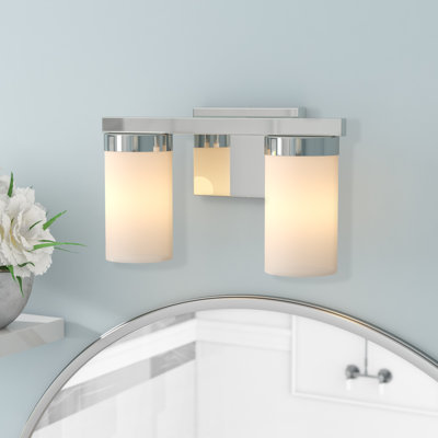 Éclairage à 2 lumières pour meuble-lavabo Bergan