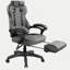 Fauteuil de direction double inclinable avec repose-pieds