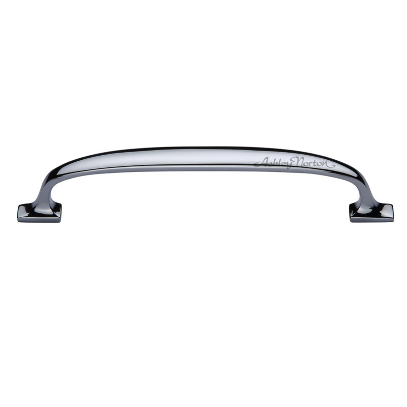 Durham Cabinet Arch Pull, 9", Polished Chrome