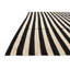 Tapis noir et blanc Jessen