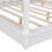Wood LED Canopy Bed ,Canopy Platform Bed With Support Slats, No Box Spring Needed-2003134469
