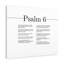 Receive My Prayer Psalm 6 1 Piece Wrapped Canvas Wall Art-1730607443
