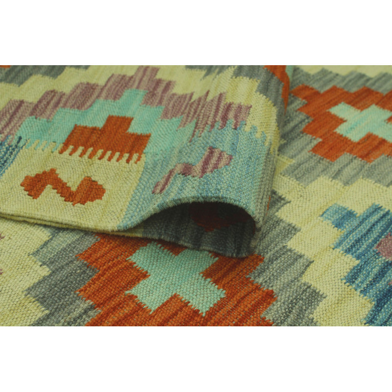 Bobbee Wool Geometric Indoor Rug