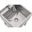 Trinity Basics Ecostorage® | 18x16x13 Basin | Stainless Steel Utility Sink | Nsf | W/ Pull-out Faucet | Chrome-119329816